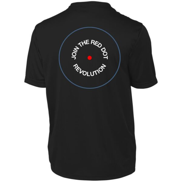 Join the Red Dot Revolution Youth SQuash Shirt, hardball Doubles, Moisture-wicking Tee