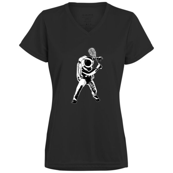 Astronaut Ladies’ Moisture-Wicking V-Neck Tee