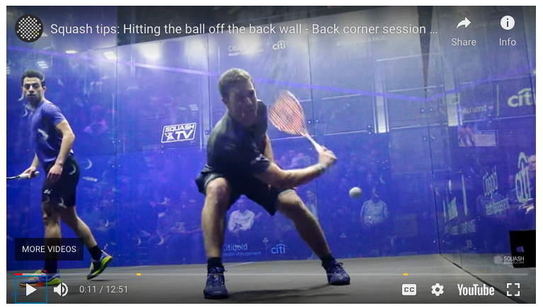 Squash Tips: Backhand Back Corner
