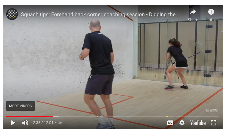 Squash Tips: Forehand Back Corner