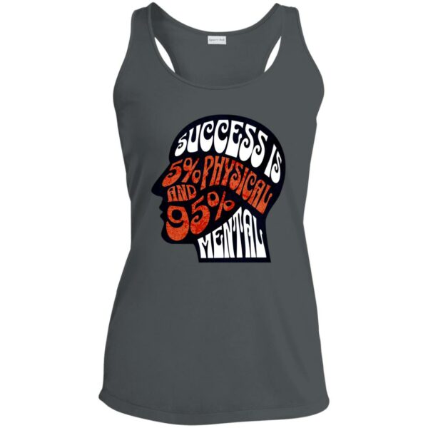 Success is Mental Ladies' Performance Racerback Tank (3 colour) - Image 3