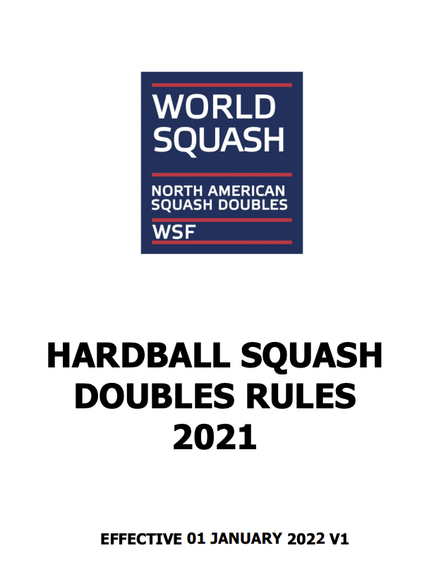 Hardball Doubles Squash Rules