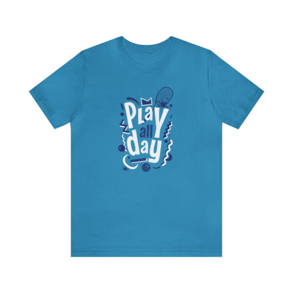 Play All Day Squash Shirt, Unisex Jersey Short Sleeve Tee