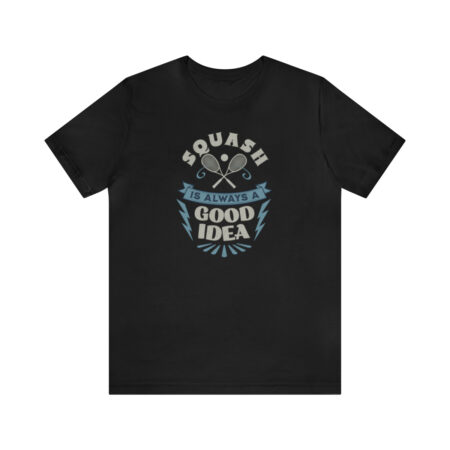 Squash is Always a Good Idea Squash Shirt, Unisex Jersey Short Sleeve Tee