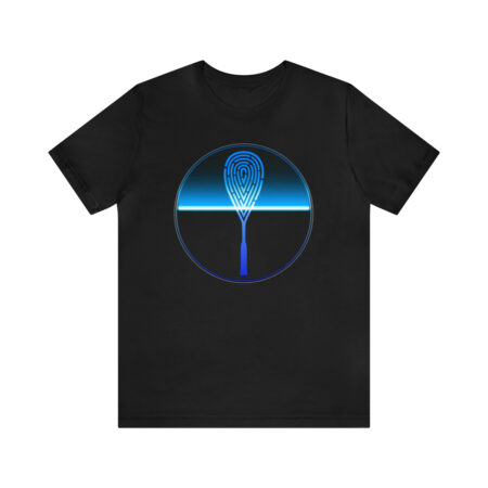 Racquet Scanner Squash Shirt, Unisex Jersey Short Sleeve Tee