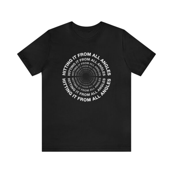 Hitting It From All Angles Squash Shirt, Unisex Jersey Short Sleeve Tee