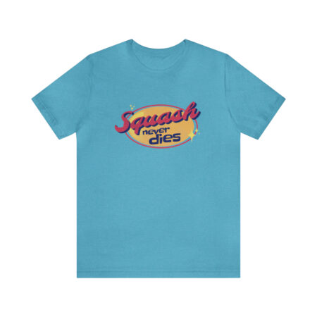 Squash Never Dies Squash Shirt, Unisex Jersey Short Sleeve Tee