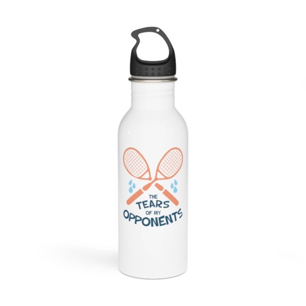 The Tears Of My Opponents Stainless Steel Water Bottle, Squash themed, Funny Squash Gift
