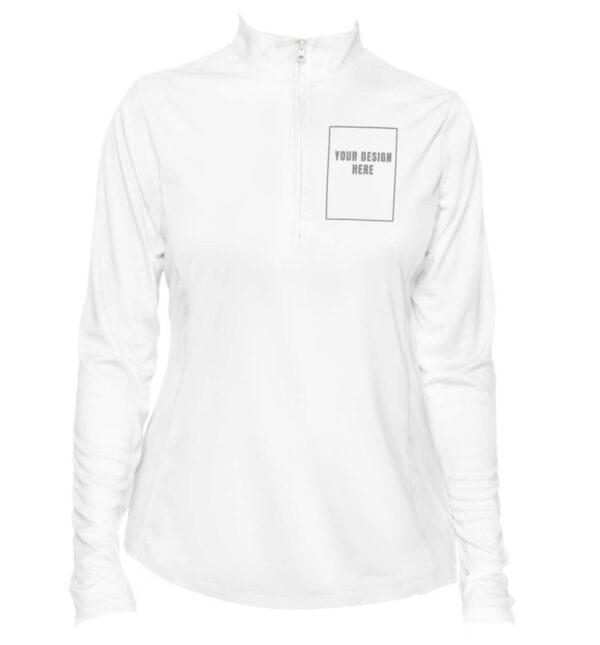 Ladies Quarter-Zip Pullover - CUSTOMIZE IT