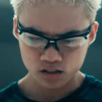 Shot from the short film about squash called Crack Shot
