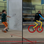 Backhand serve position analysis